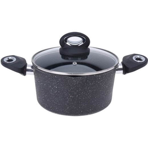 Excellent Houseware Braadpan met deksel – Ø20cm – gesmeed aluminium