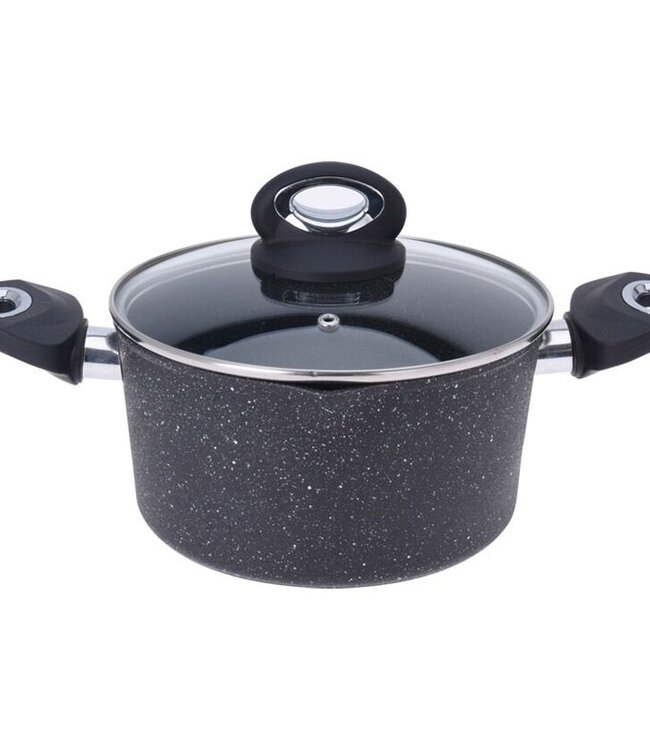 Braadpan met deksel - Ø20cm - gesmeed aluminium