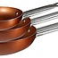 Koekenpanset Copper Plus 20, 24 en 28 cm