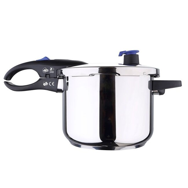 Snelkookpannen - 4.0  en 5.5 liter - RVS