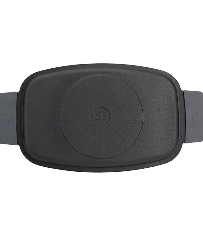 Infinity Chefs Grillplaat 42 x 22 cm -  Gegoten Aluminium  - Soft-Touch Handvaten