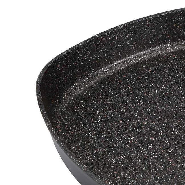 Bergner Infinity Chefs Grillpfanne - 28 × 28 cm - Ultra-Turbo-Induktion