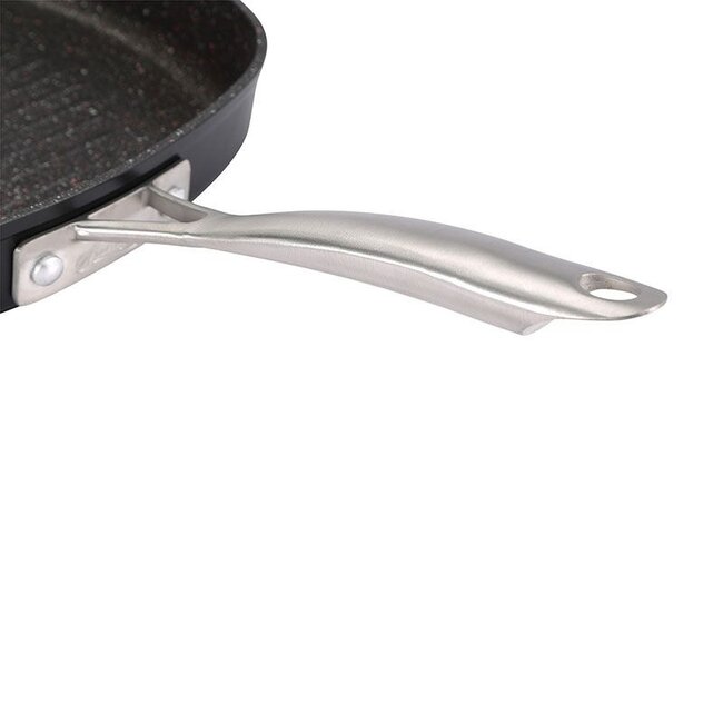 Bergner Infinity Chefs Grill Pan - 28 × 28 cm - Ultra Turbo Induction