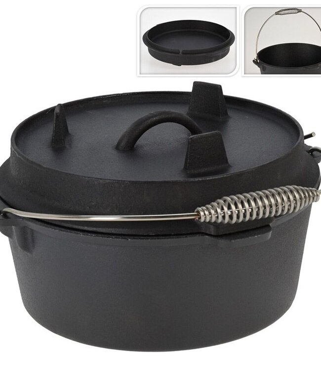 Dutch Oven Pan - Gietijzer - 25 cm