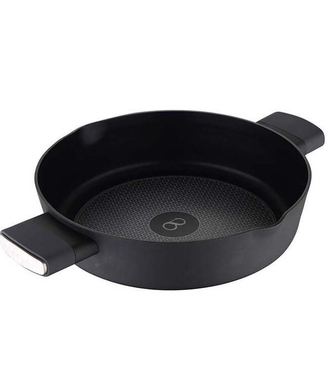 Infinty Chefs Braadpan 28cm - deksel met Aromatizer - voor inductie