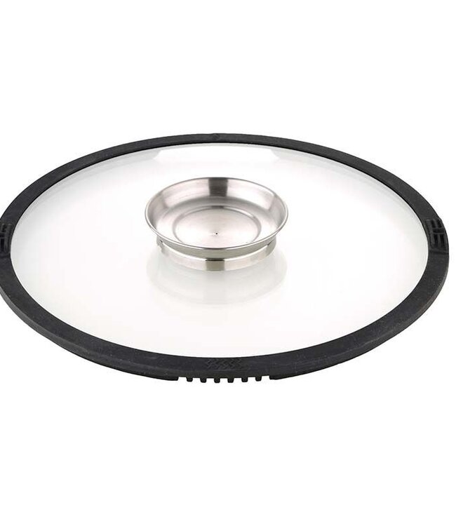 Infinty Chefs Braadpan 28cm - deksel met Aromatizer - voor inductie