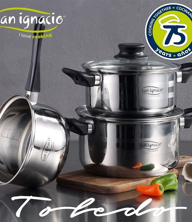 Pannenset Toledo - Starterset - 5-delig