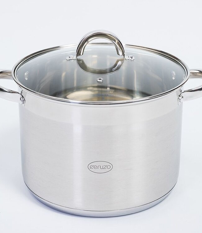 RVS Soeppan - 12 liter - Ø28 cm