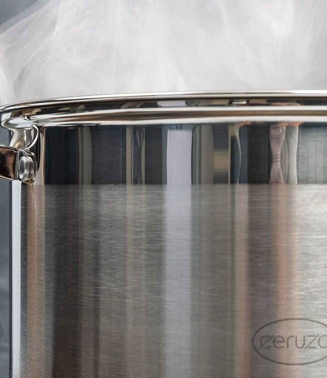 RVS Soeppan - 12 liter - Ø28 cm