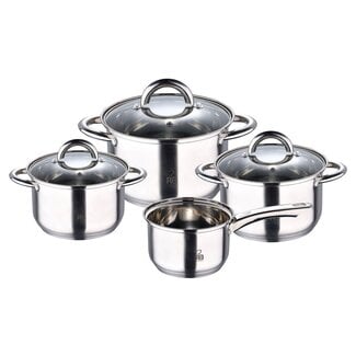Renberg Alexander Stainless Steel Cookware Set - Induction - 7 Pieces