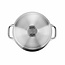 Bergner Gourmet Edelstahl-Topfset - 4 Kochtöpfe mit Deckeln - Induktionsgeeignet