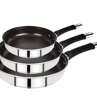 Bergner Koekenpannenset Alena - 3-delig - RVS - inductie