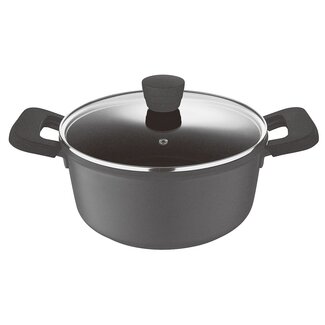 Bergner Retro-Kochpfanne - Induktion - D24 × H11,5 cm - 4,5 Liter - Kochtopf