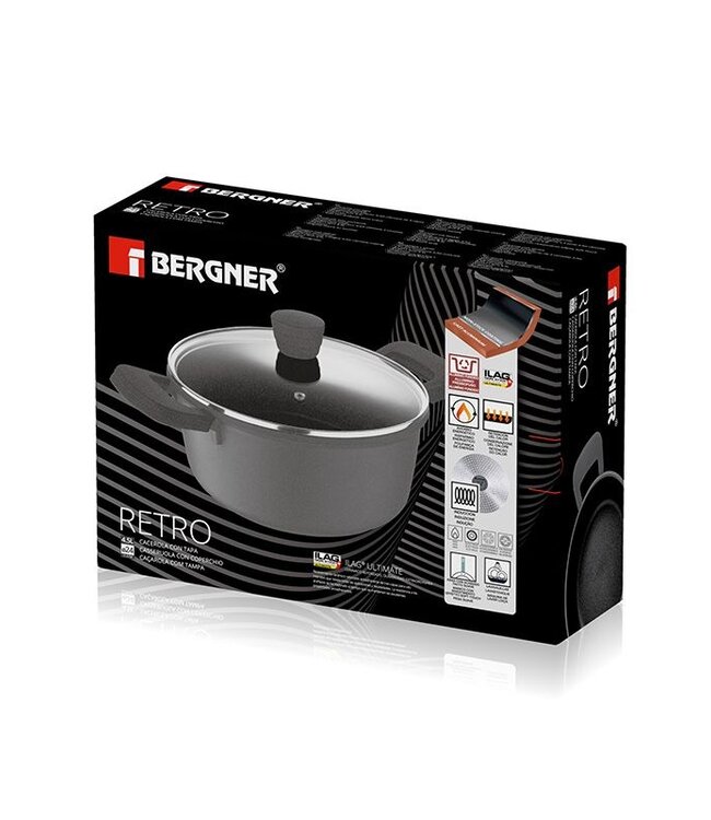 Kookpan Retro - Inductie - D24 x H11.5 cm - 4.5 Liter