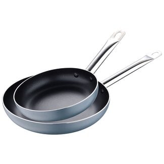 Bergner Professional Chef Frying Pan Set - for Induction - 20+28 cm