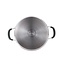 Bergner Midnight Edelstahl-Suppentopf mit Deckel - Induktion - 28 cm - 9,5 L