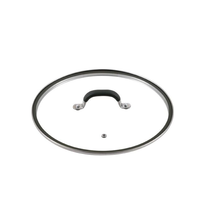 Bergner Midnight Edelstahl-Suppentopf mit Deckel - Induktion - 28 cm - 9,5 L