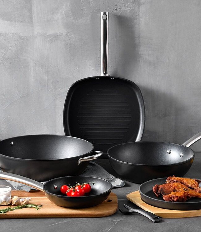 Paella Pan - Inductie - 32 x 7.8 cm - Foodies Collection