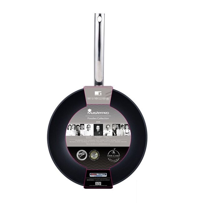 Wokpan - Inductie - 28 x 7.2 cm - Foodies Collection