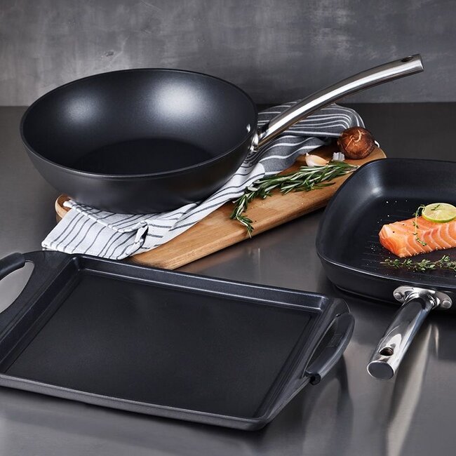 Wokpan - Inductie - 28 x 7.2 cm - Foodies Collection