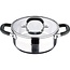 Midnight RVS Kookpan met  Deksel - Inductie - 20cm - 2.3L
