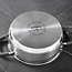 Midnight RVS Kookpan met  Deksel - Inductie - 20cm - 2.3L