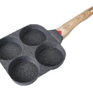 Ceruzo Pancake pan - Omelette pan - 4 Compartments