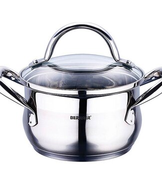 Bergner RVS 18/10 kookpan 20cm - 3,3 liter