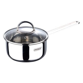 Pyrex Topf mit Deckel - Induktionsgeeignet - Stielkasserolle