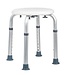 Shower Stool – Height Adjustable – Aluminum and Plastic – Anti-Slip Feet