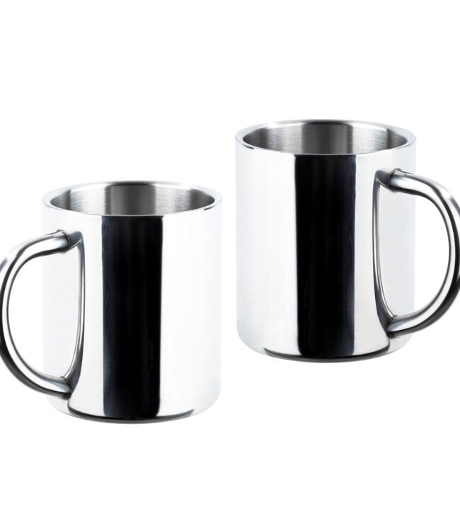 Stainless Steel Thermal Mug – Set of 2