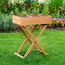Raised Planter Table – Wooden Herb Table