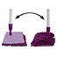 Dubbelmop Premium – 2-in-1 Dweil met Draaifunctie – Microvezel & Chenille – Inclusief Telescoopsteel