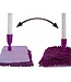 Dubbelmop Premium – 2-in-1 Dweil met Draaifunctie – Microvezel & Chenille – Inclusief Telescoopsteel