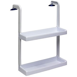 Hanging Rack with Suction Cups – 34 cm Wide