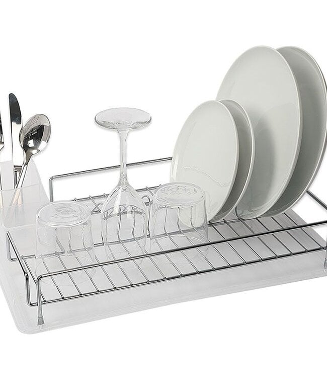 Afdruiprek met Bestekhouder – Inclusief Lekbak