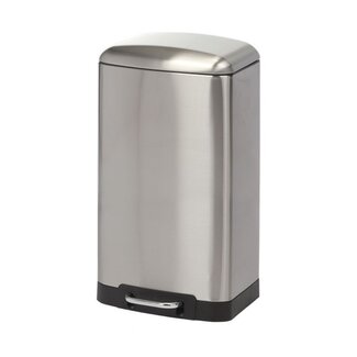 Duett Treteimer - 30 Liter - Chrom - Metall
