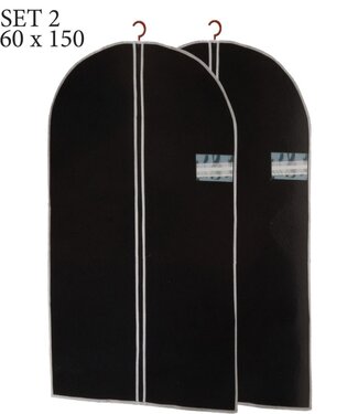 Garment Bags with Zipper and Viewing Window – Set of 2