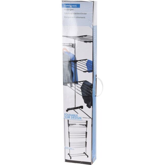 Droogrek Toren – Wit – Inklapbaar – 17 Meter Drooglengte