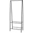 Ceruzo Clothes rack with shoe rack - Metal - Black