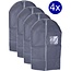 Kledinghoes met Rits –  Set van 4
