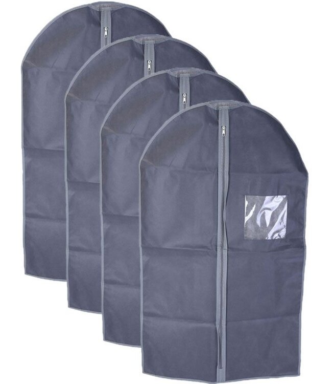 Kledinghoes met Rits –  Set van 4
