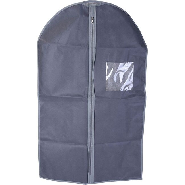 Garment Bag with Zipper – Grey – Set of 4