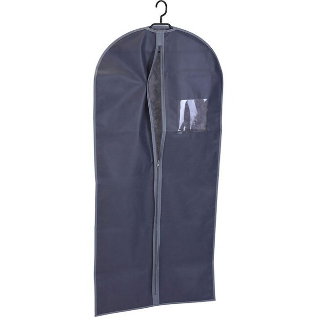 Garment Bag with Zipper – Grey – Set of 4
