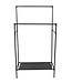 Clothing Rack – Black – Metal frame