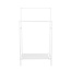 Kledingrek – Wit – Metaal frame