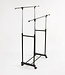 Adjustable Clothes Rack – With Shoe Rack