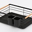 Ceruzo Dishwashing rack with drip tray and cutlery holder