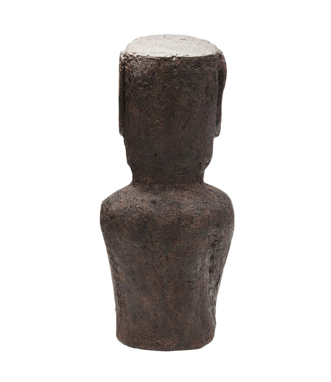 Moai Easter Island Statue - 34x26x80cm - Gray