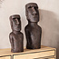 Moai Easter Island Statue - 34x26x80cm - Gray